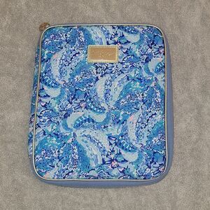 Lilly Pulitzer Wave After Wave Folio Large Portfolio Organizer Agenda Journal